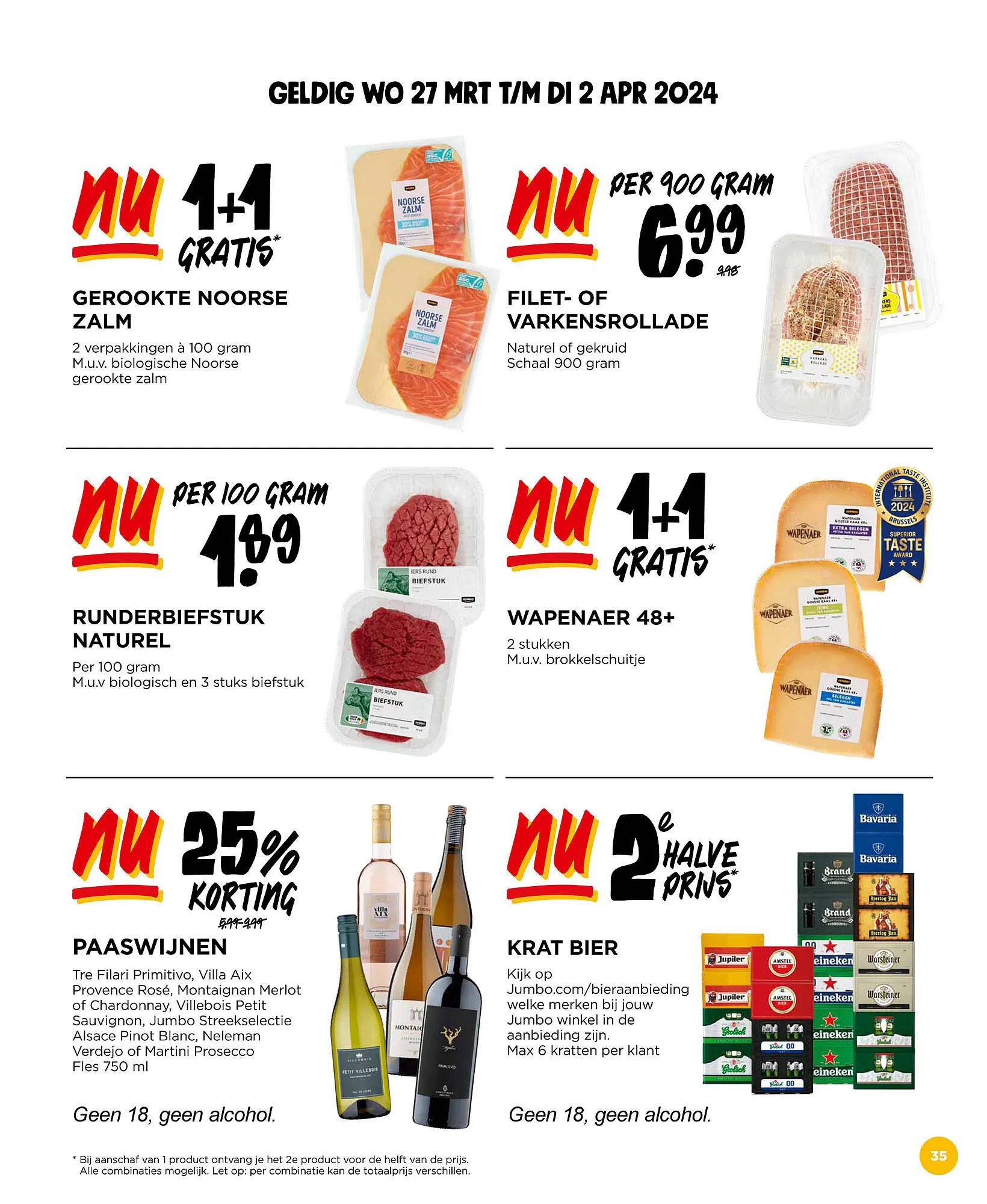 Jumbo Pasen folder van 16 maart tot 31 maart 2024 - Folder pagina 35
