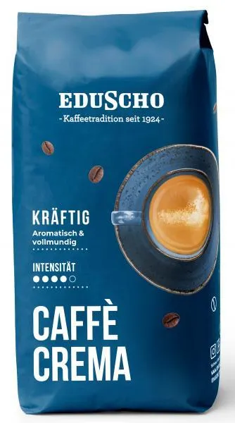 Eduscho Caffè Crema kräftig ganze Bohnen 1 kg