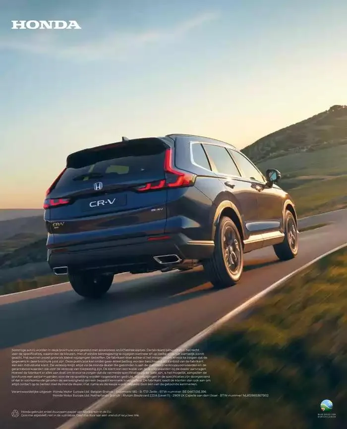 CR-V Accessories van 19 november tot 30 juni 2025 - Folder pagina 40