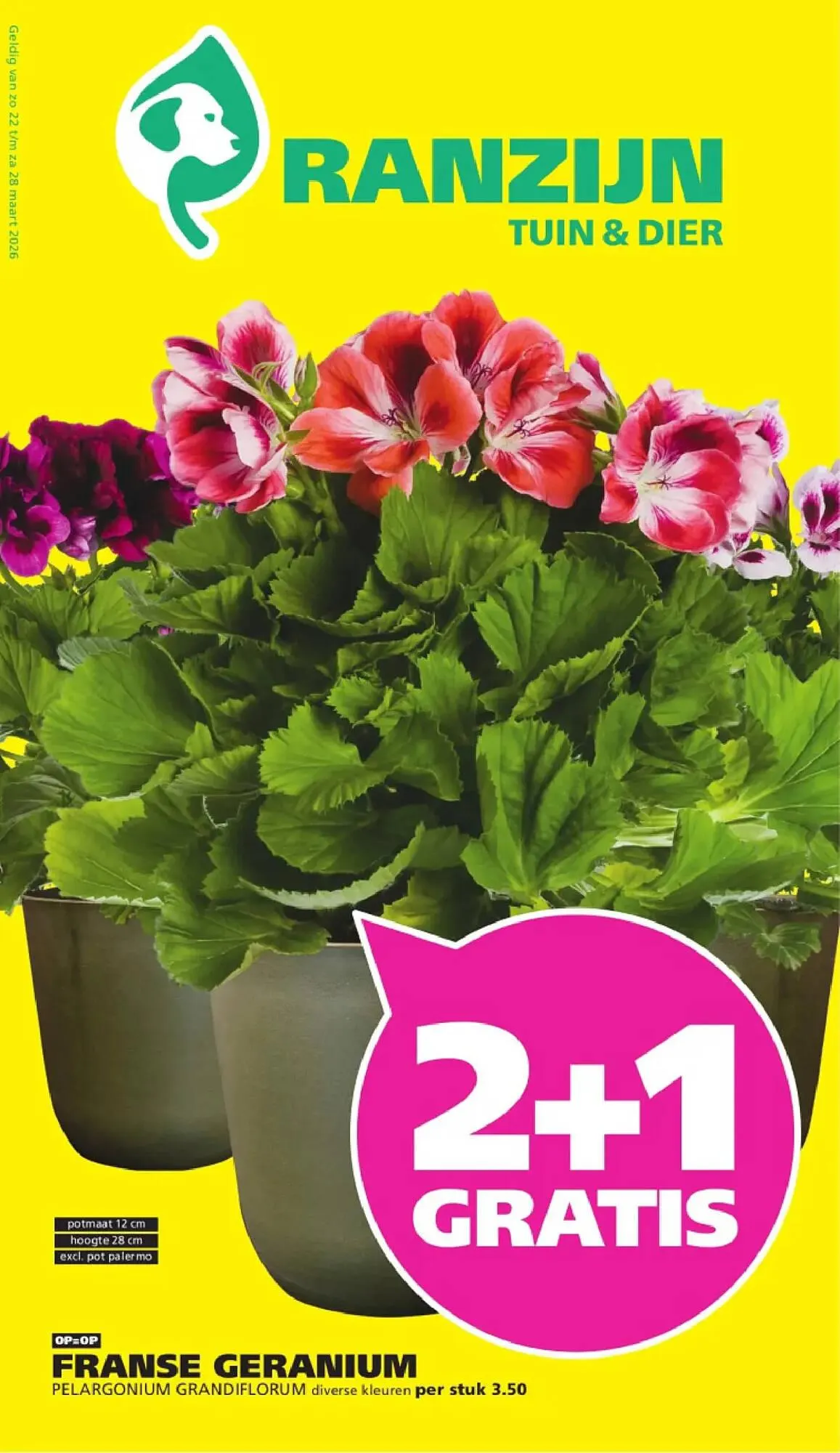 Ranzijn folder van 22 maart tot 28 maart 2026 - Folder pagina 1