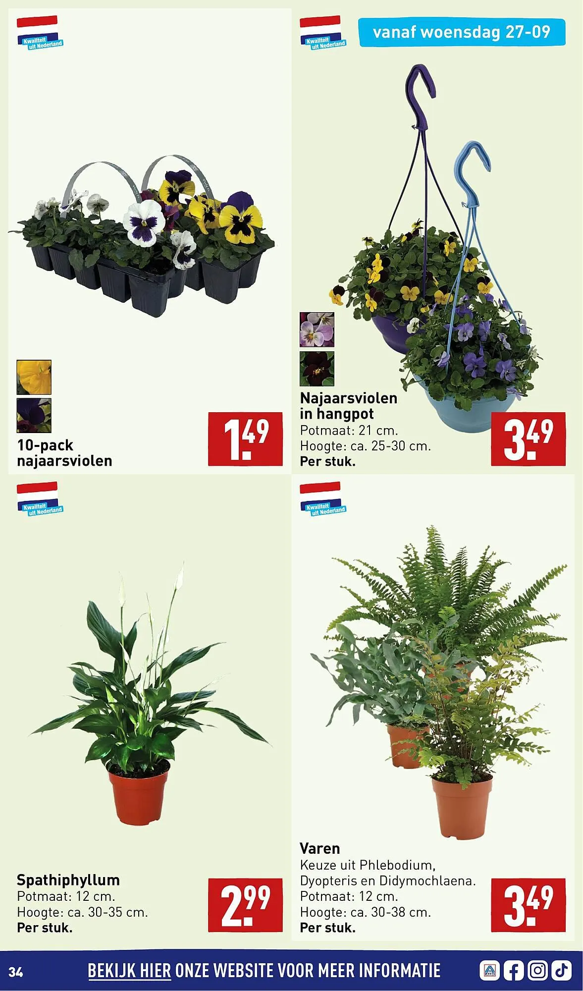 ALDI folder van 25 september tot 1 oktober 2023 - Folder pagina 34