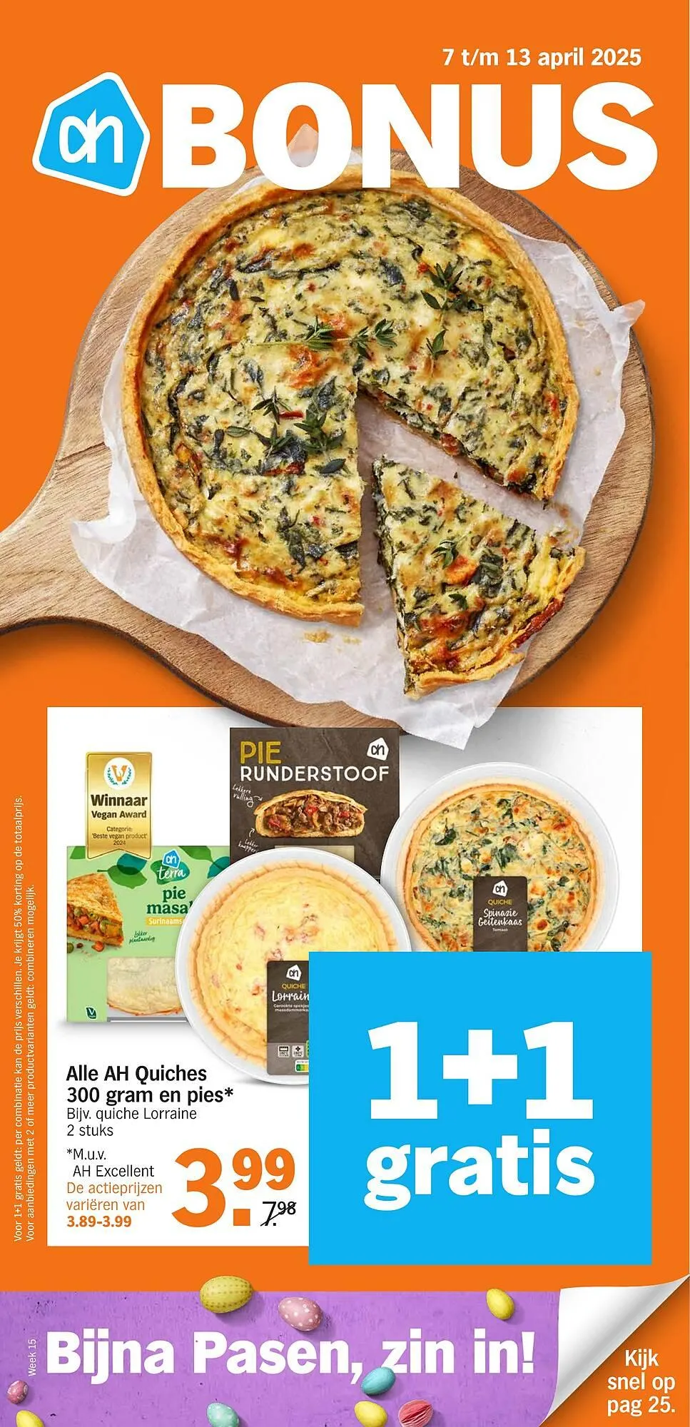 Albert Heijn folder van 7 april tot 13 april 2025 - Folder pagina 1