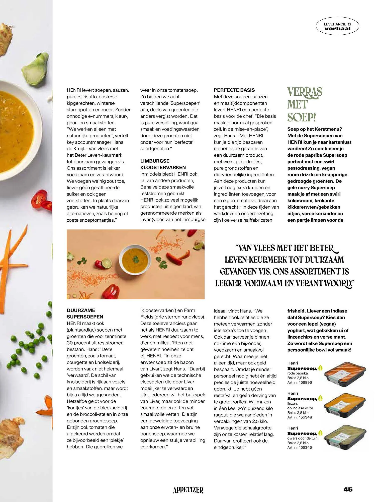 Bidfood folder van 1 november tot 31 januari 2026 - Folder pagina 45