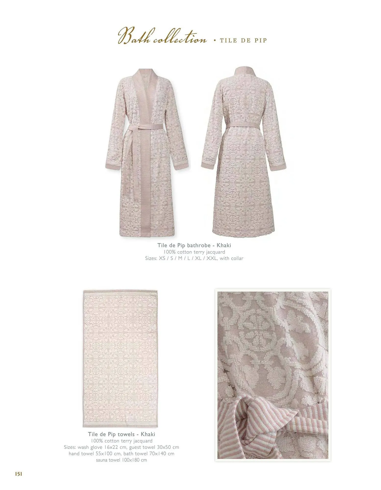 Pip Studio Bed & Bath Collection Spring Summer 2024 folder van 1 april tot 30 september 2024 - Folder pagina 152