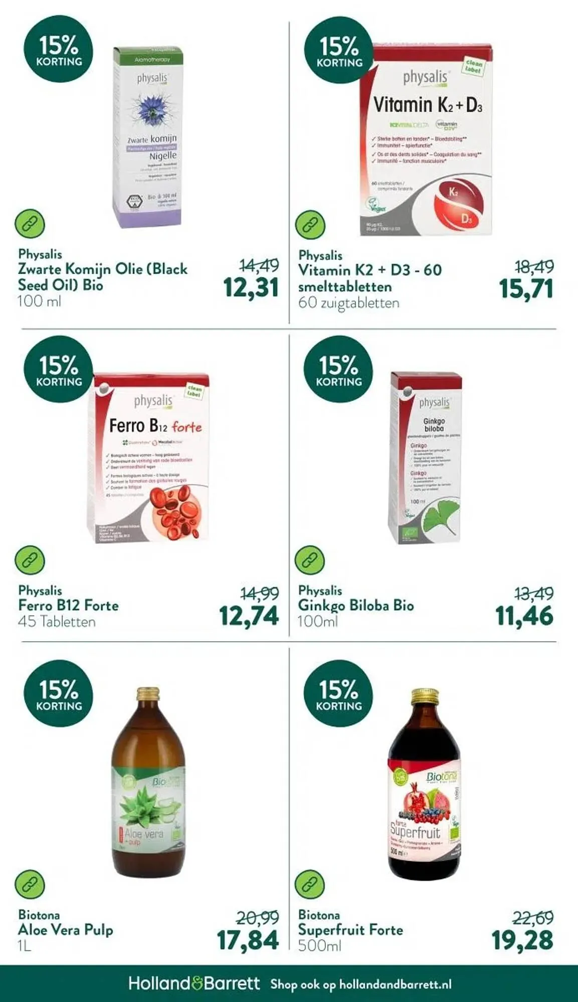 Holland & Barrett folder van 28 juli tot 3 augustus 2025 - Folder pagina 30