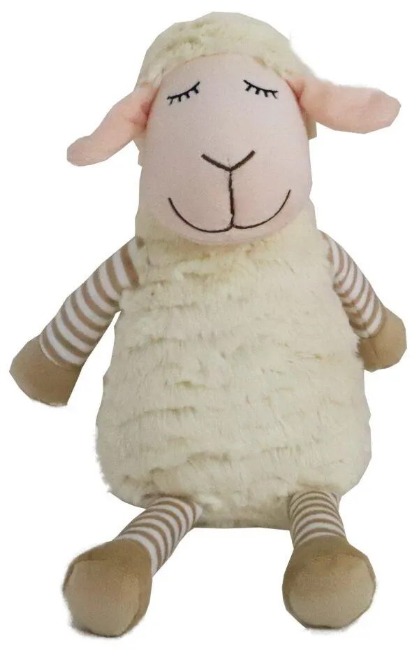 BOON Schaap pluche+piep 34cm beige