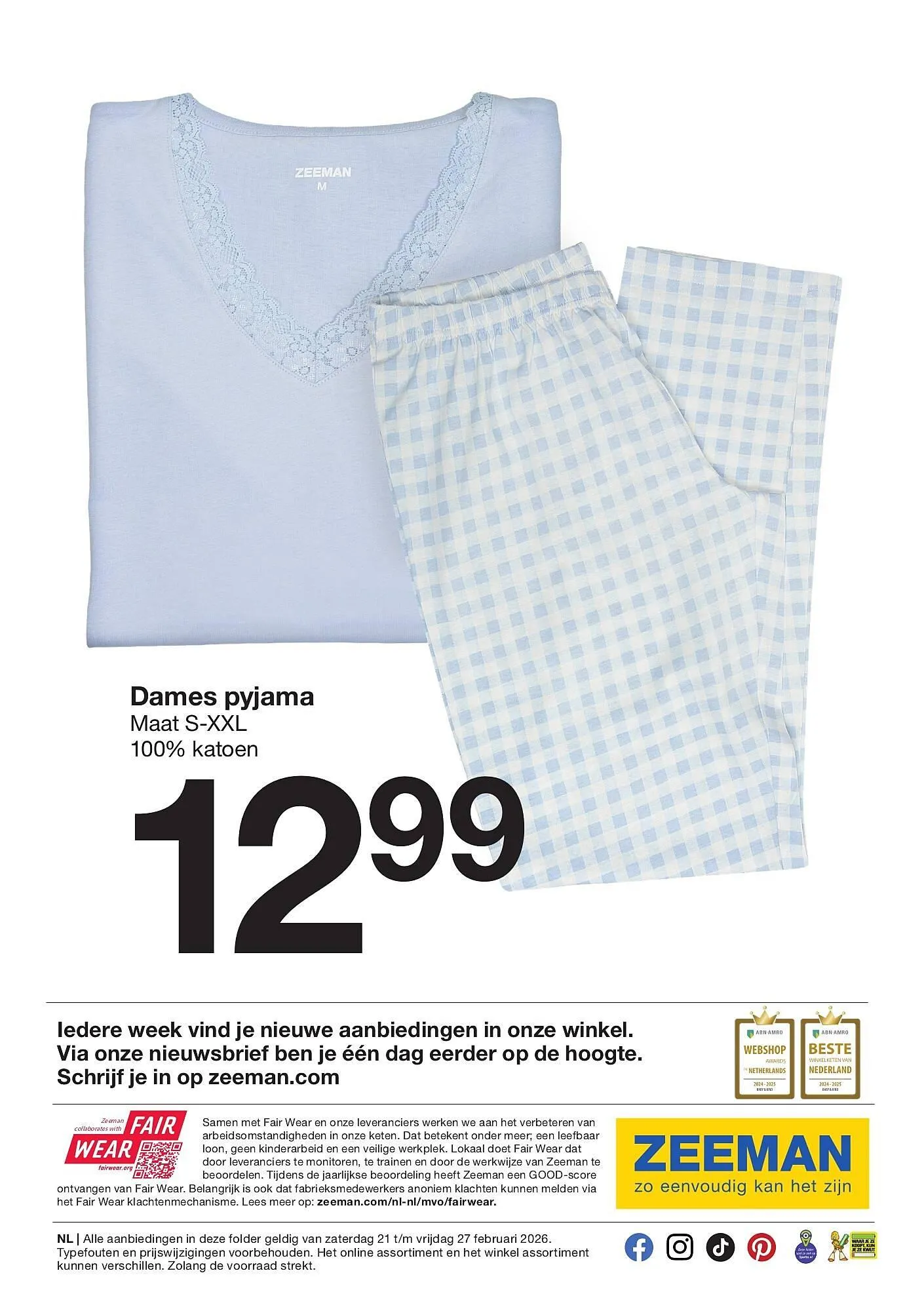 Zeeman folder van 21 februari tot 27 februari 2026 - Folder pagina 25