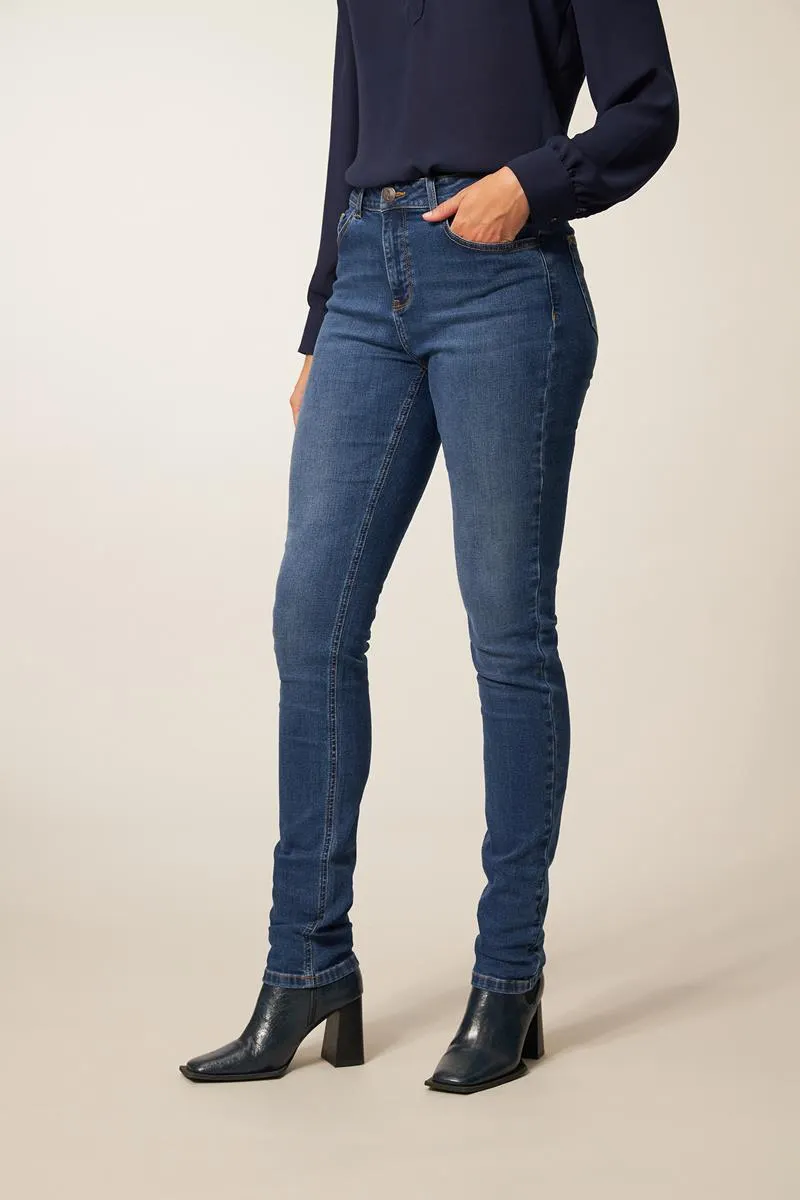 Jeans slim fit blauw