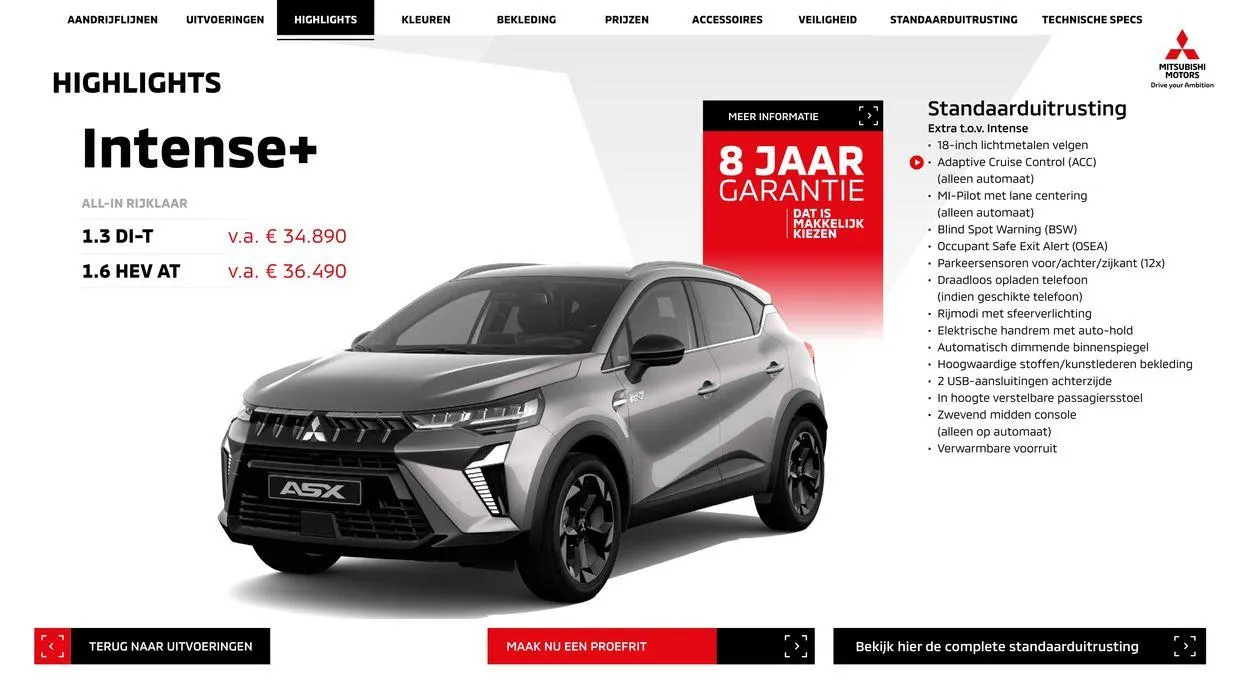 Mitsubishi Asx van 3 juli tot 3 juli 2025 - Folder pagina 7