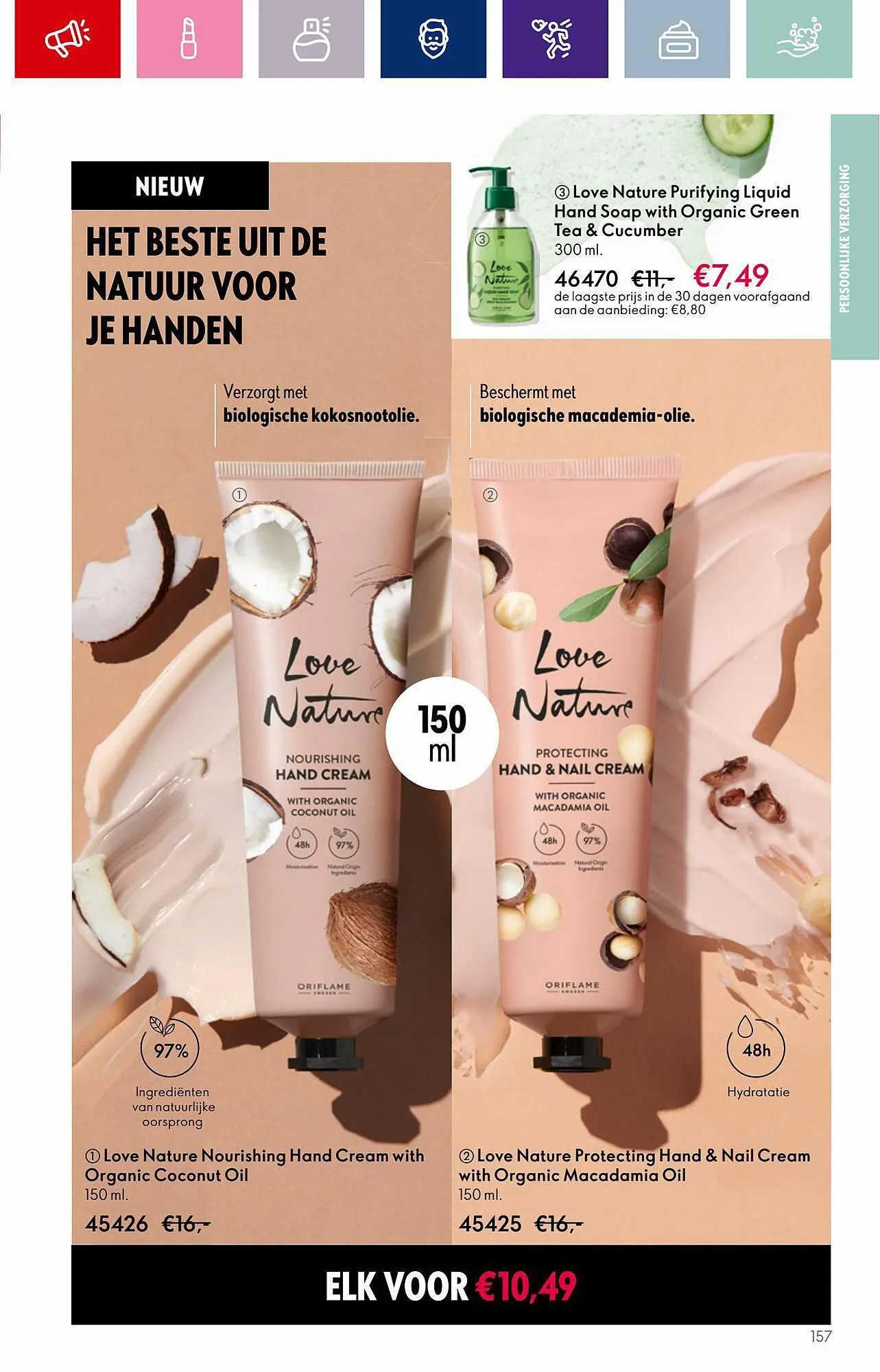 Oriflame folder van 12 september tot 3 oktober 2023 - Folder pagina 157