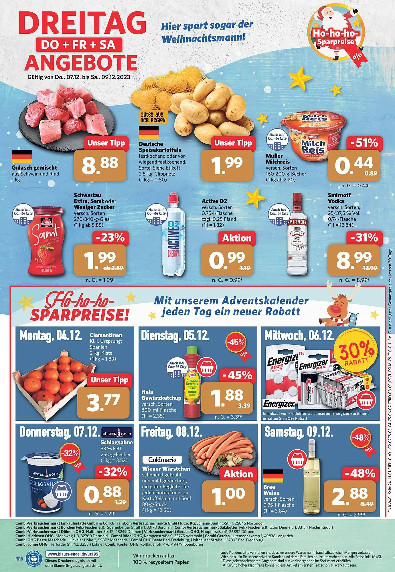 Combi Markt DE folder van 4 december tot 9 december 2023 - Folder pagina 24