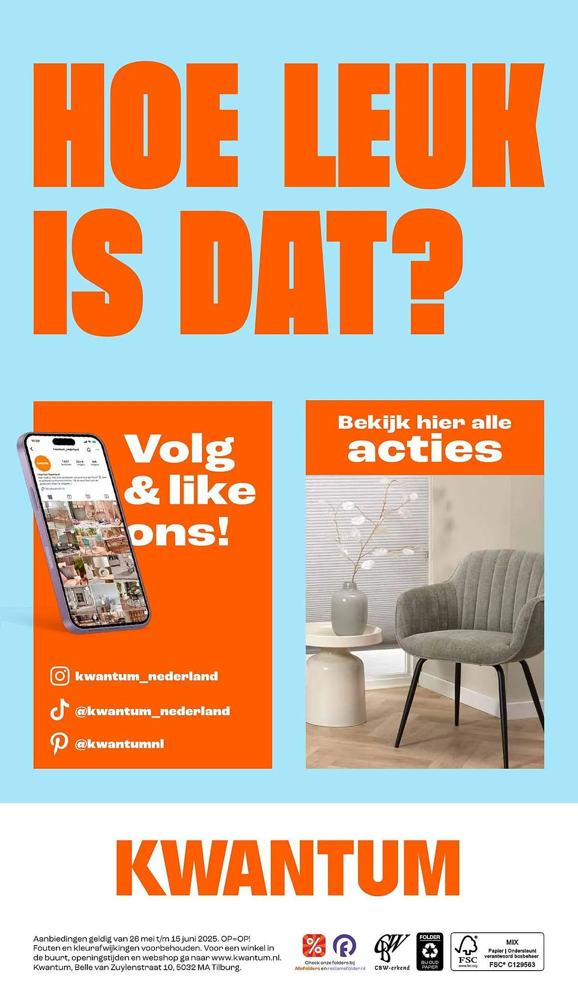 Kwantum folder van 26 mei tot 15 juni 2025 - Folder pagina 39