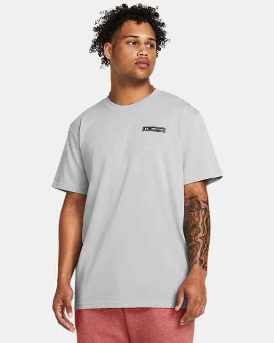 Camiseta de manga corta UA Heavyweight Armour Label para hombre