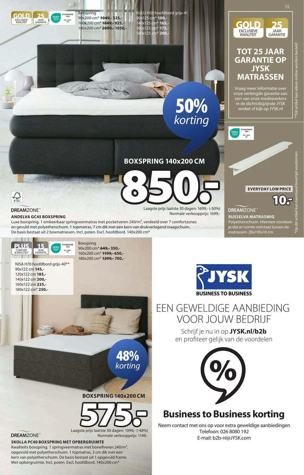 Jysk van 24 februari tot 9 maart 2025 - Folder pagina 16