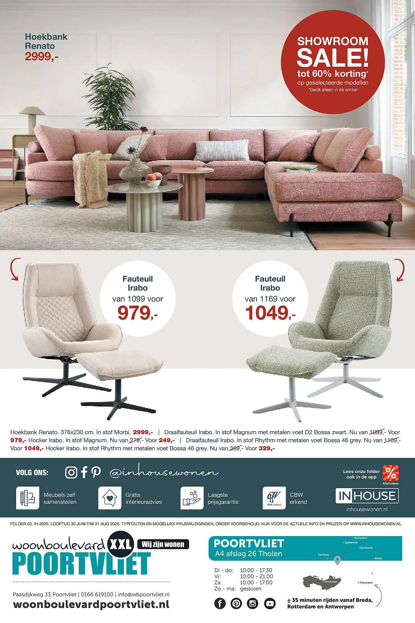 Woonboulevard Poortvliet folder van 26 juni tot 31 augustus 2025 - Folder pagina 8
