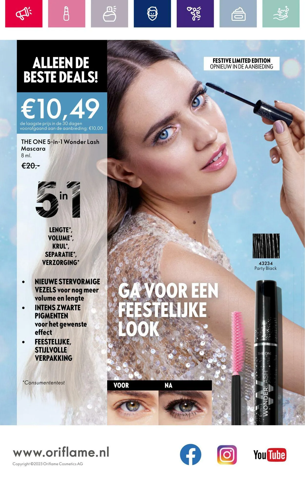 Oriflame Actuele folder van 29 november tot 19 december 2023 - Folder pagina 186
