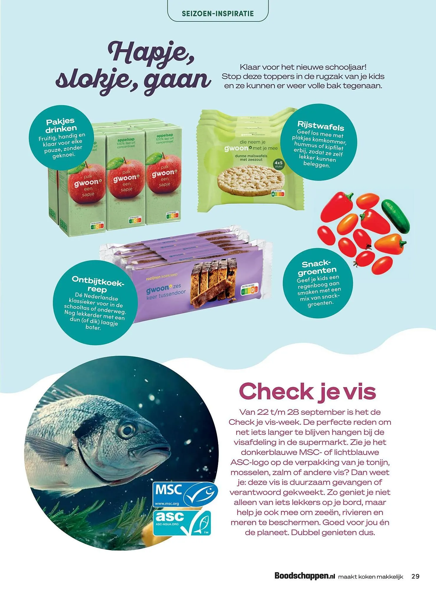 Boodschappen folder van 1 september tot 30 september 2025 - Folder pagina 29