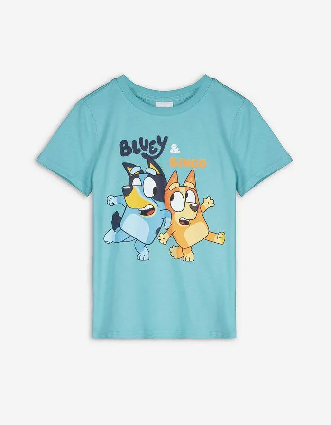 T-shirt - Bluey - lichtblauw