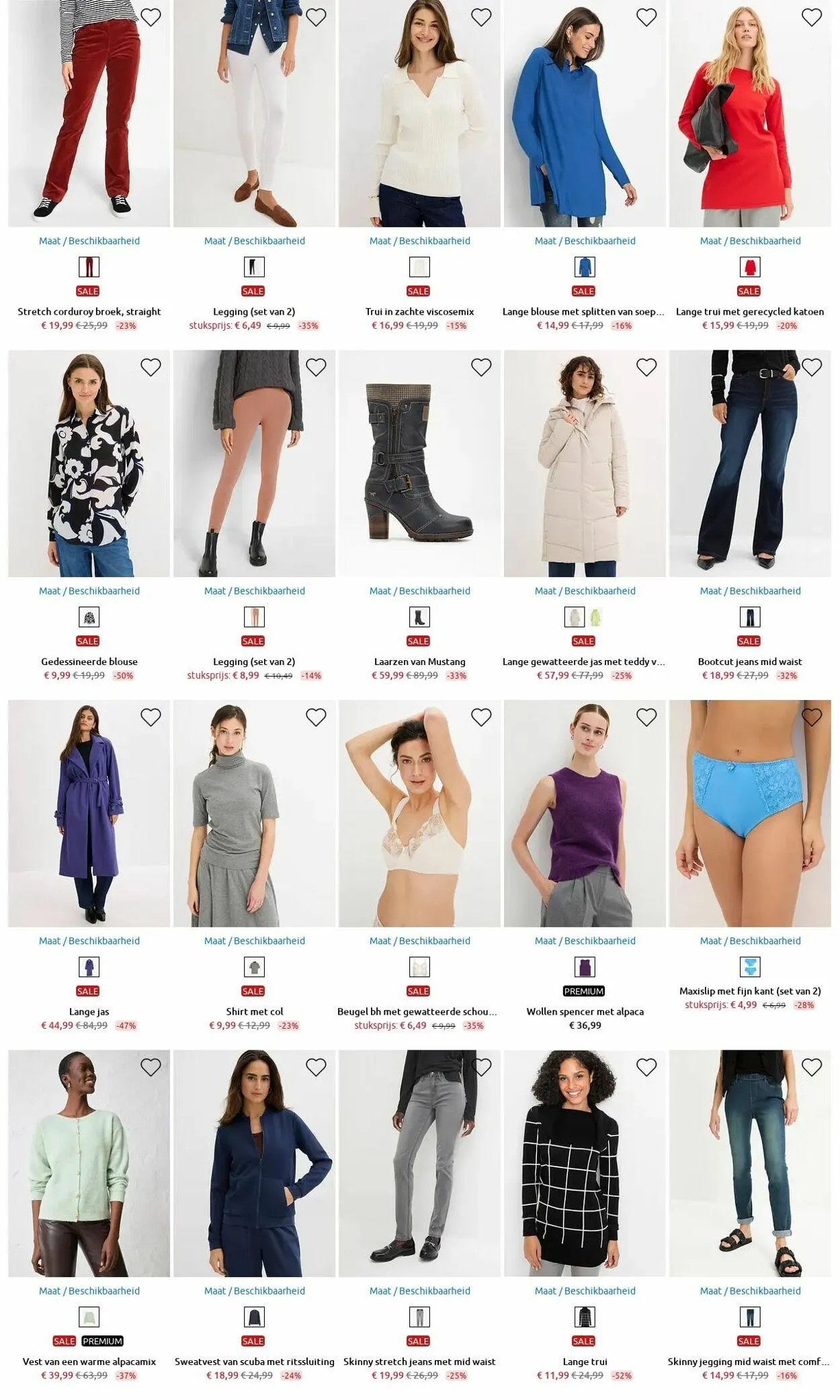 Bonprix Actuele folder van 17 november tot 23 november 2025 - Folder pagina 50