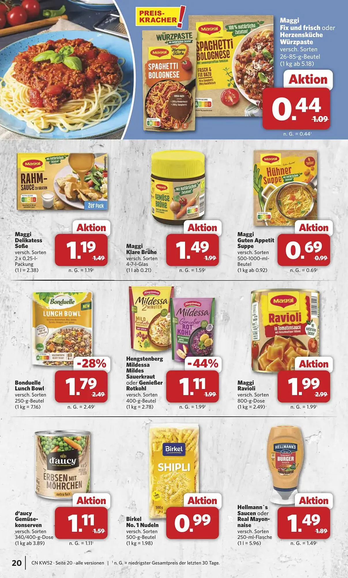 Combi Markt DE folder van 22 december tot 27 december 2025 - Folder pagina 20