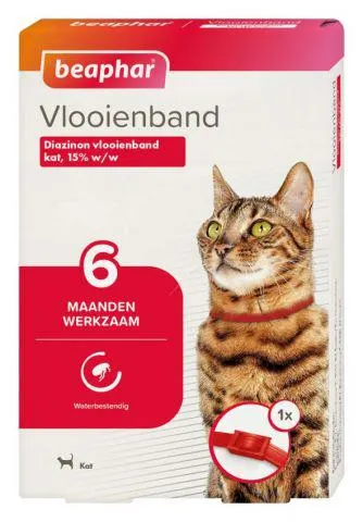 Beaphar Vlooienband - 6 maanden - Kat - 1 stuk