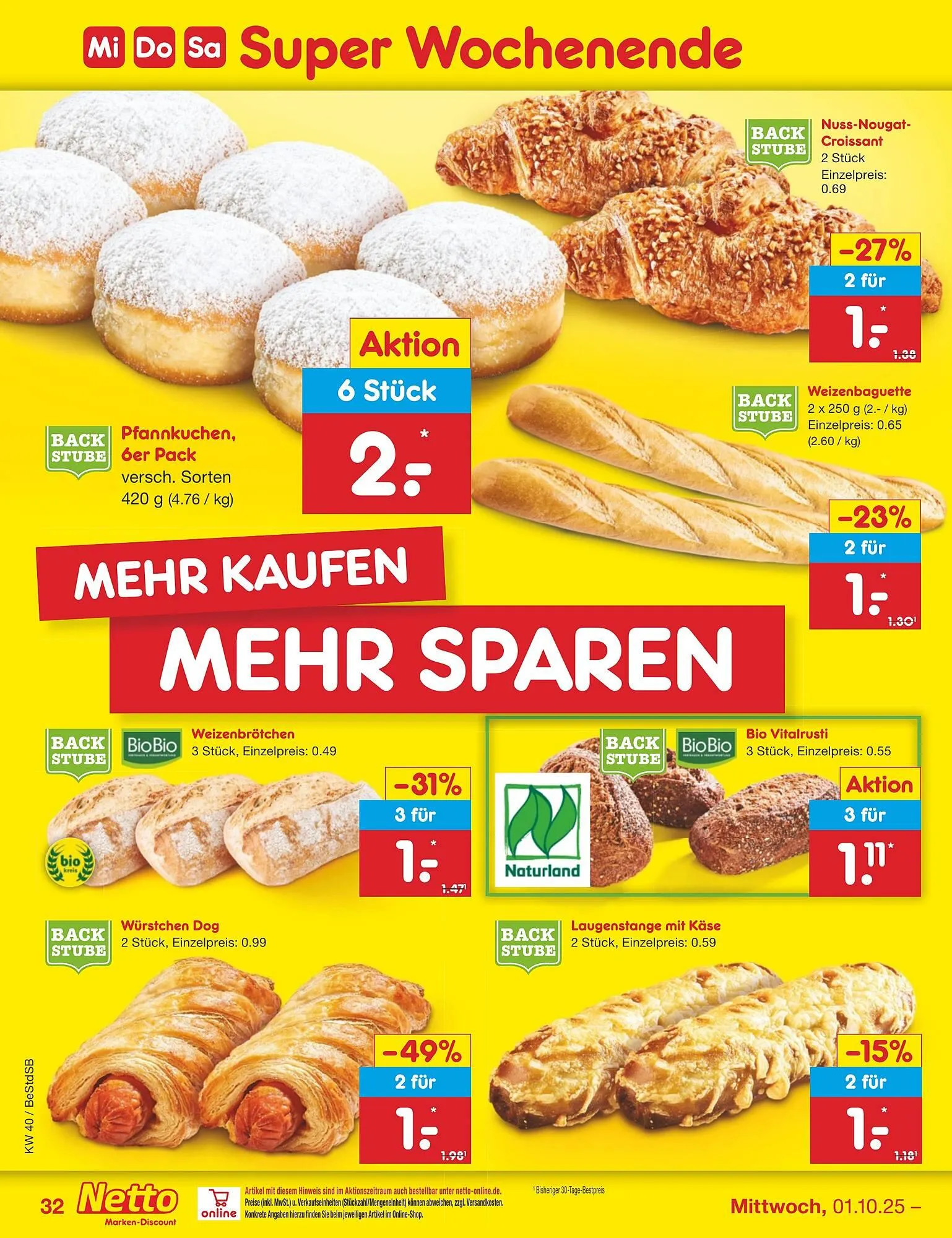Netto Marken-Discount DE folder van 29 september tot 4 oktober 2025 - Folder pagina 40