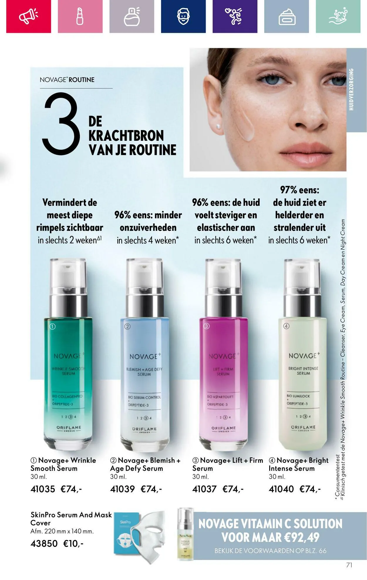 Oriflame Actuele folder van 29 november tot 19 december 2023 - Folder pagina 71