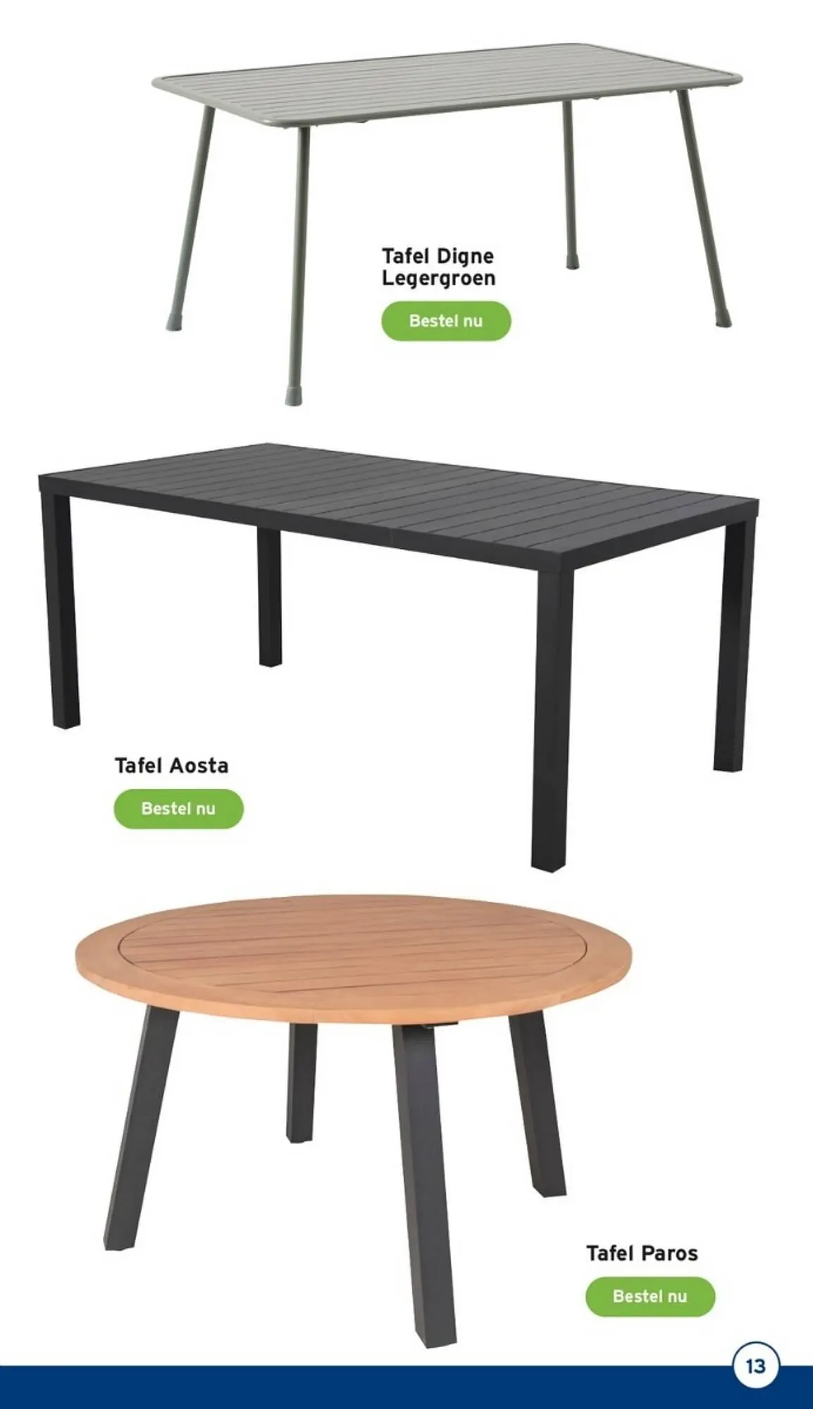 GAMMA tuinmagazine meubels van 7 mei tot 31 juli 2023 - Folder pagina 13