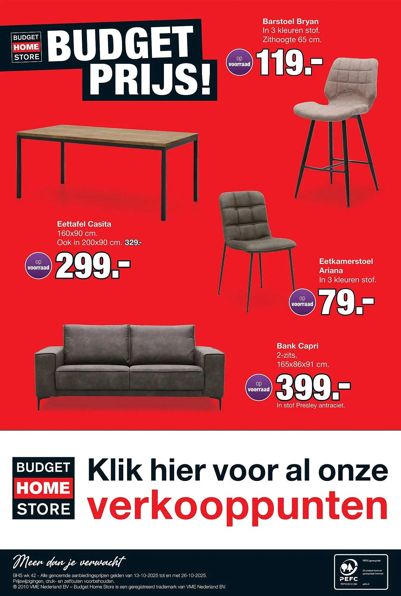 Budget Home Store folder van 11 oktober tot 9 november 2025 - Folder pagina 12