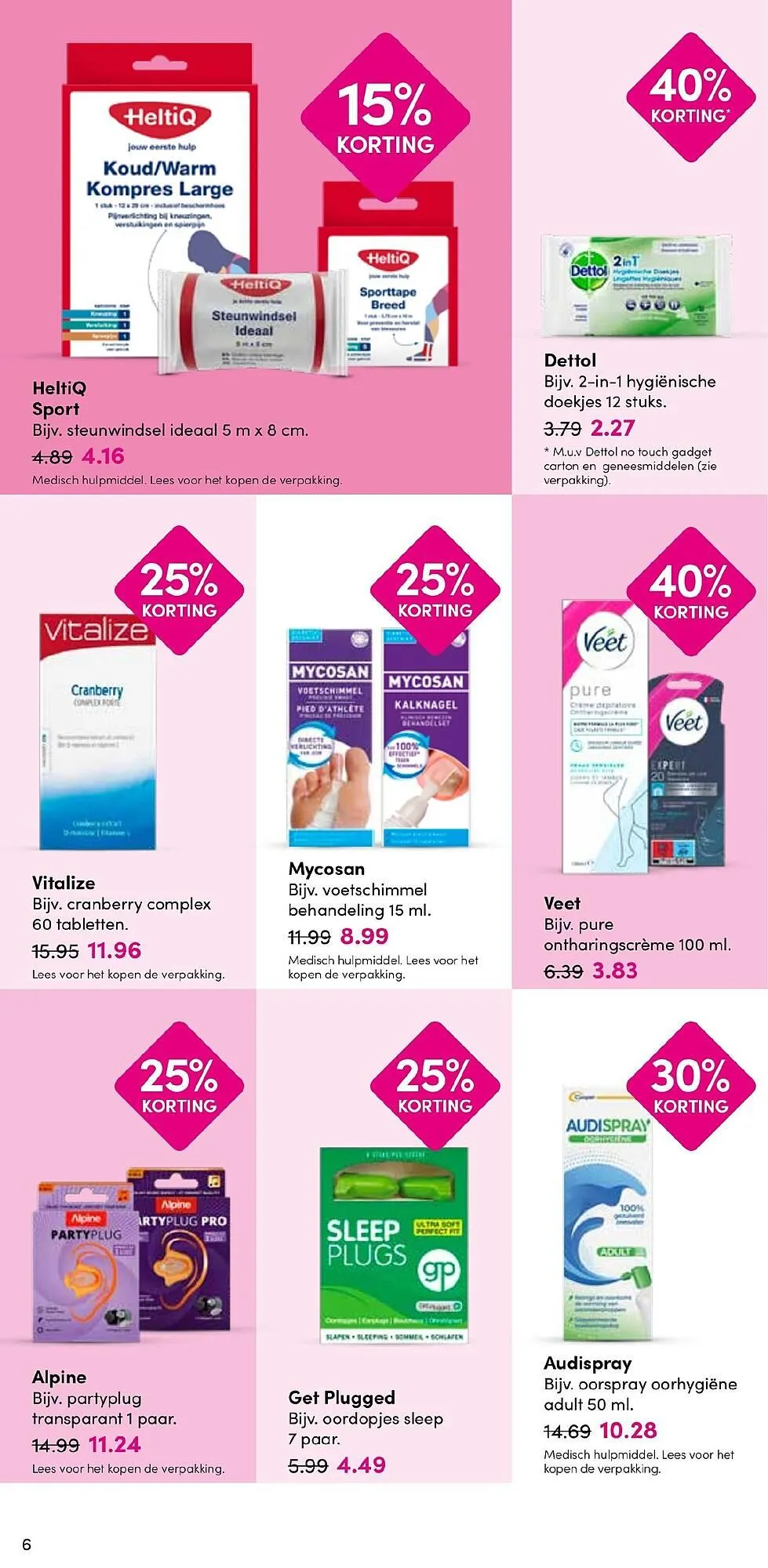 Drogisterij Visser folder van 13 april tot 26 april 2026 - Folder pagina 6