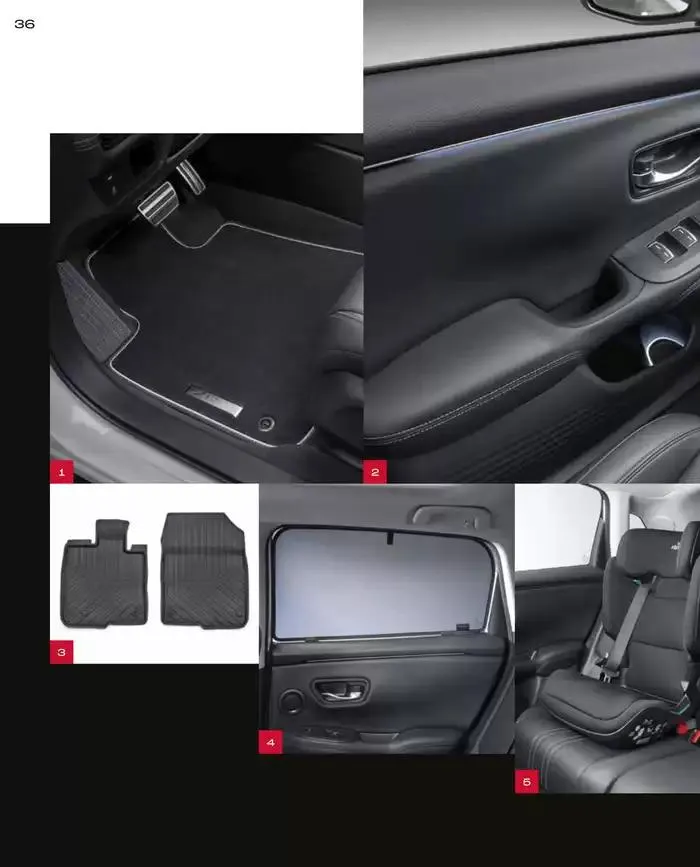 ZR-V Accessories van 19 november tot 30 juni 2025 - Folder pagina 36