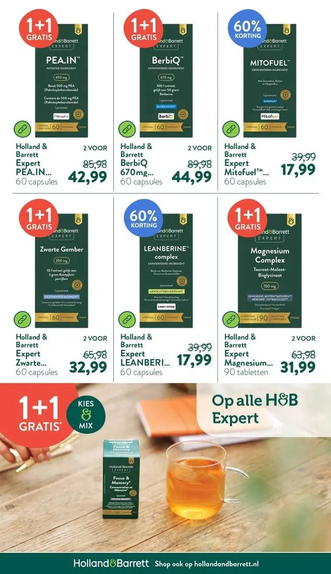 Holland & Barrett folder van 24 maart tot 30 maart 2025 - Folder pagina 13