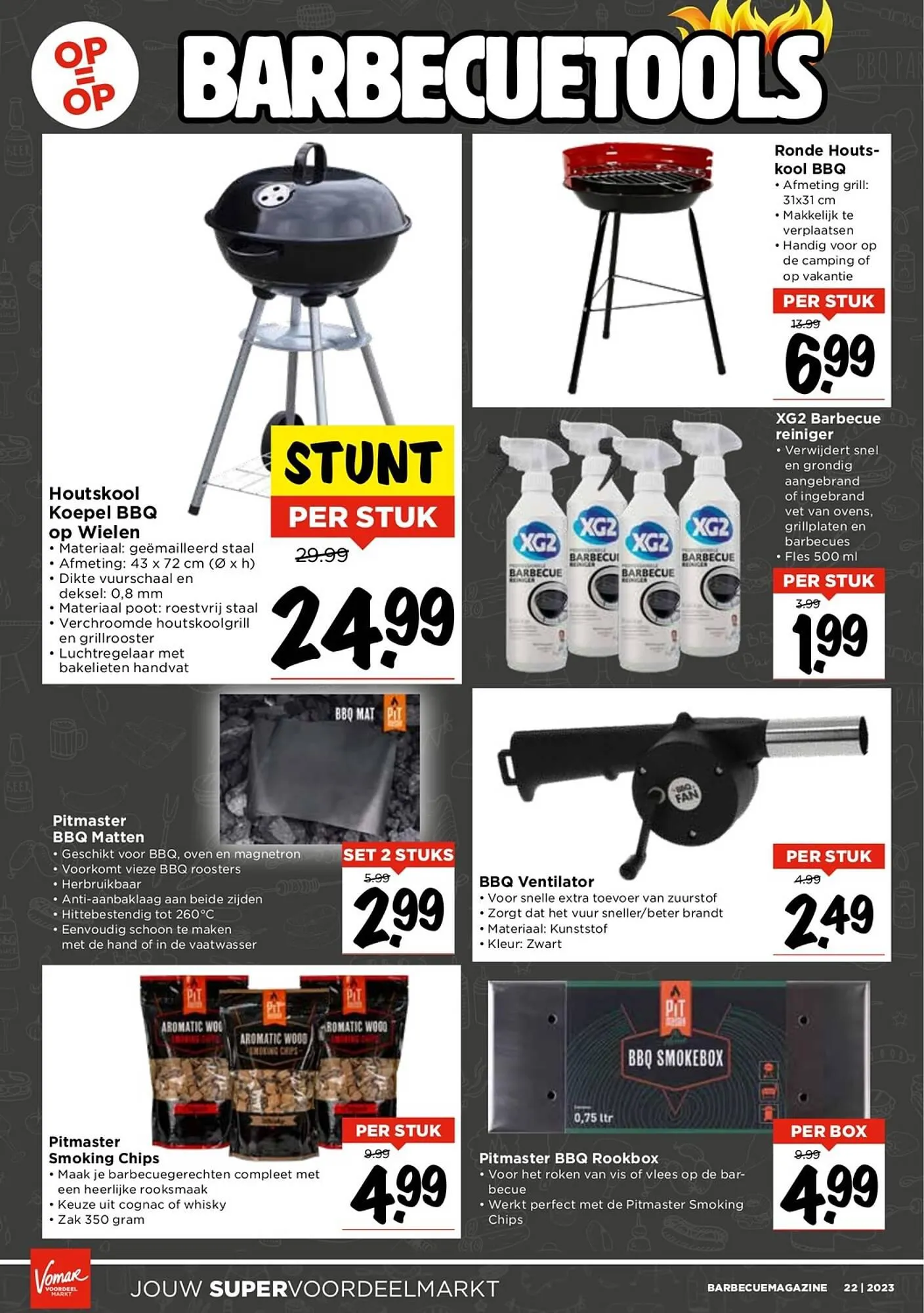 Vomar BBQ folder van 27 april tot 16 september 2023 - Folder pagina 22