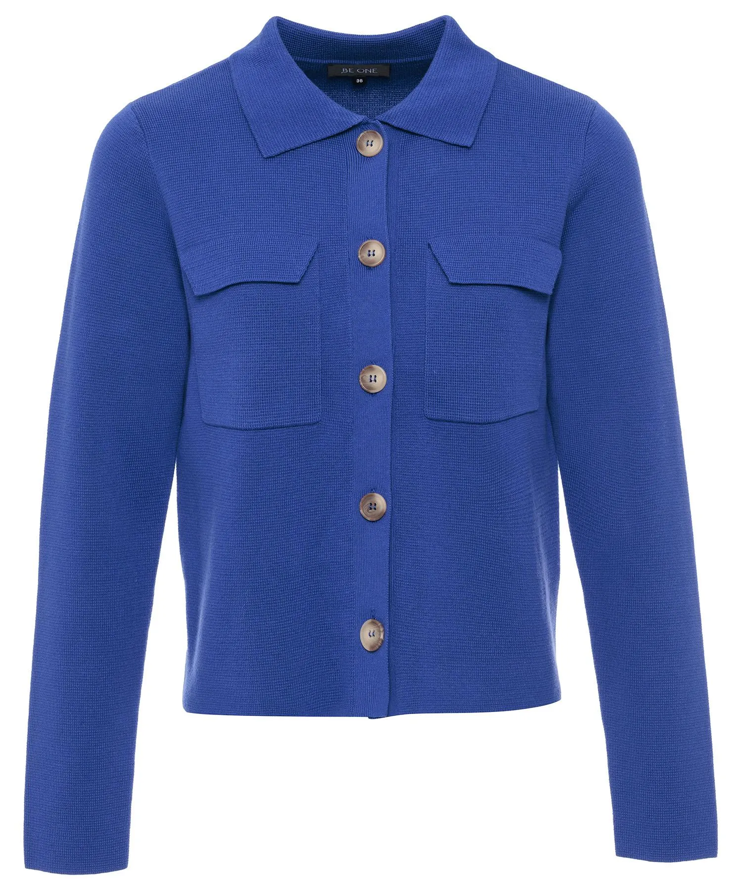 BeOne blousevest kort puntaknit