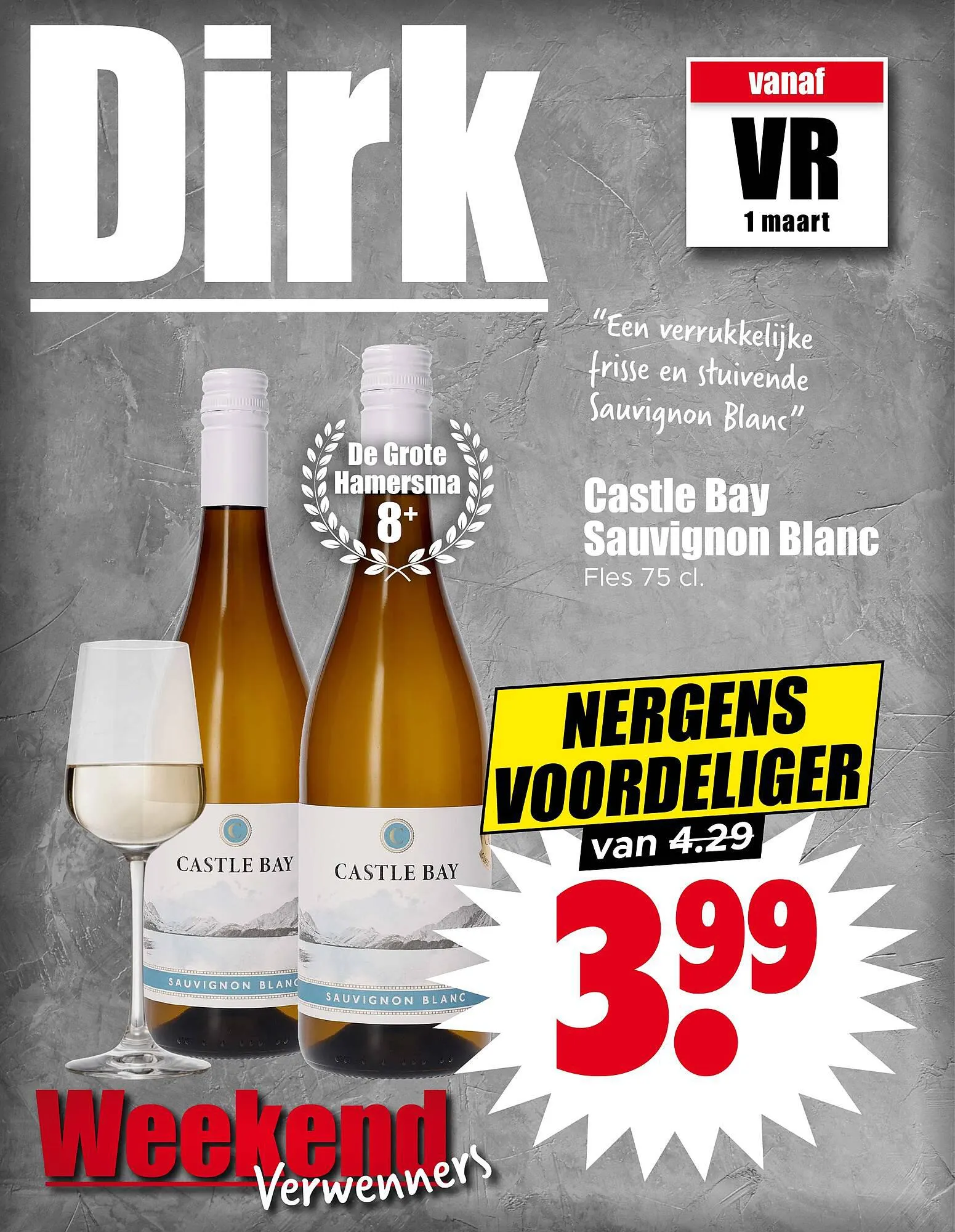 Dirk weekend folder van 1 maart tot 3 maart 2024 - Folder pagina 1