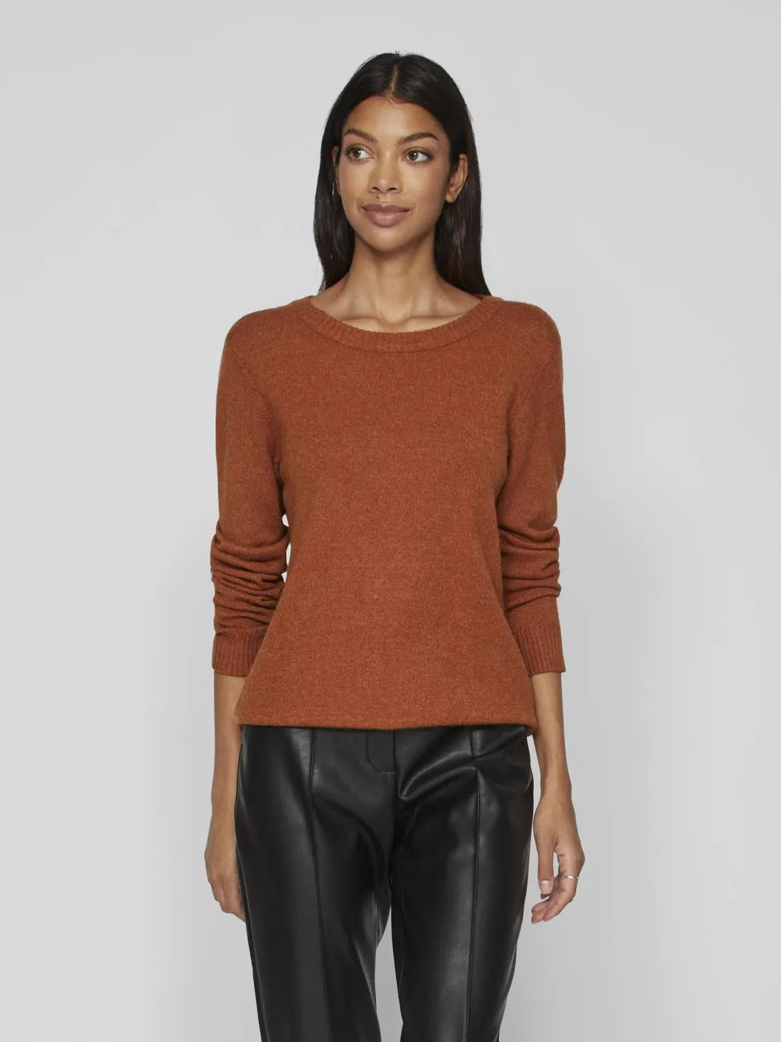 VIRIL Pullover - Caramel Café