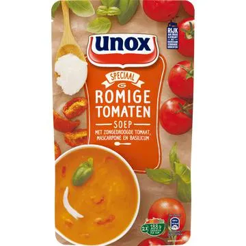 Unox Smaakfavoriet Soep In Zak Romige Tomaten 570ml