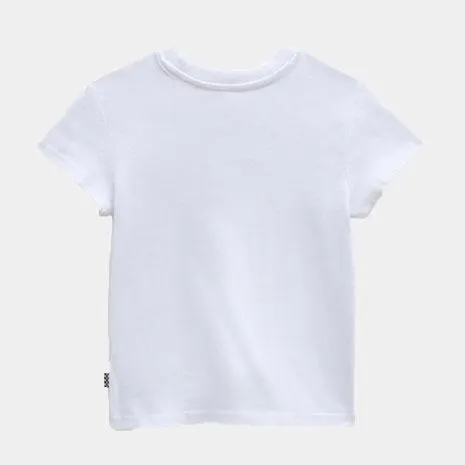 Vans Leopard Flying V Kids White t-shirt