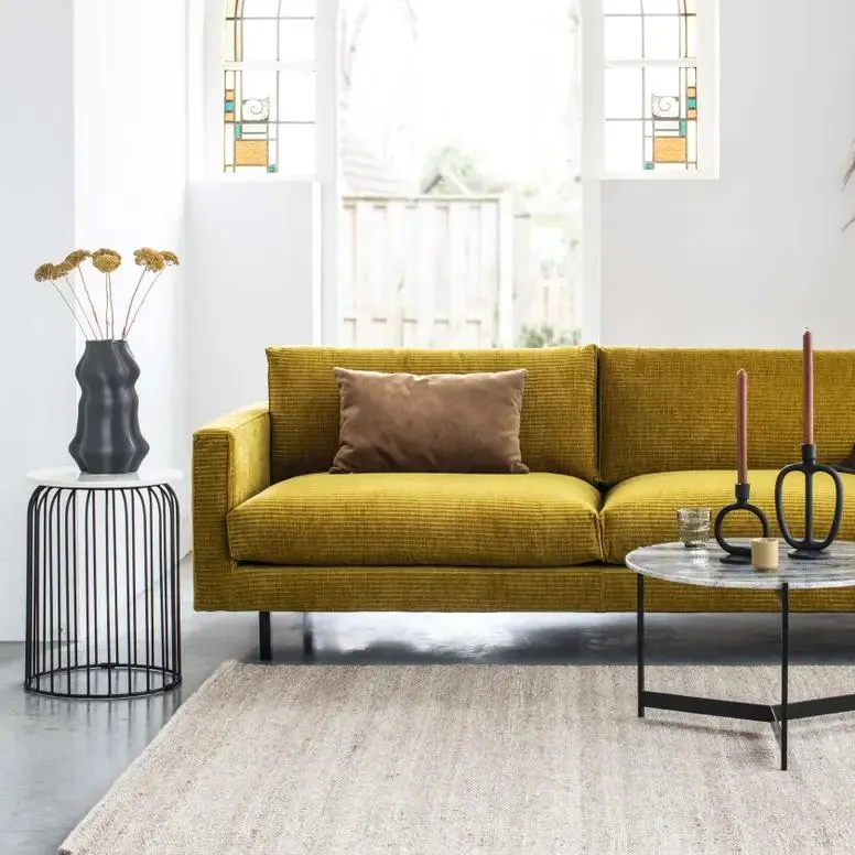 Bijzettafel - Cago ø 40 cm, 54 cm hoogte - Marmer