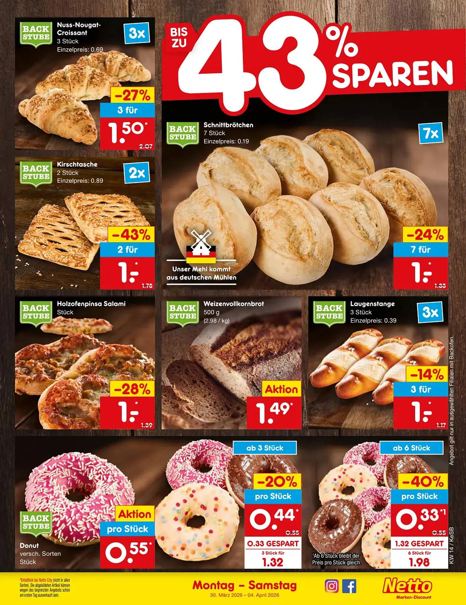Netto Marken-Discount DE folder van 30 maart tot 4 april 2026 - Folder pagina 9