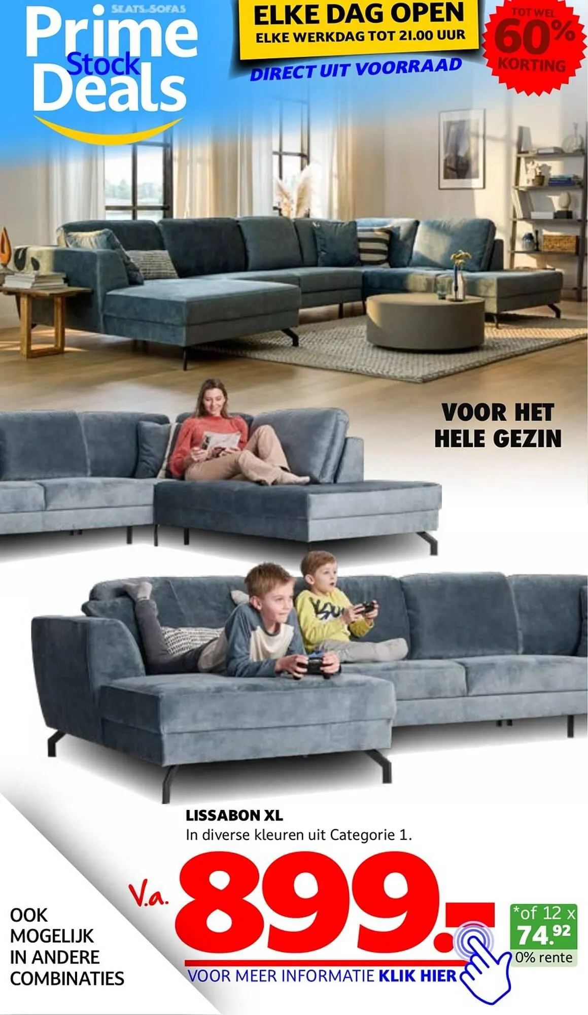 Seats and Sofas folder van 8 juli tot 16 juli 2023 - Folder pagina 40