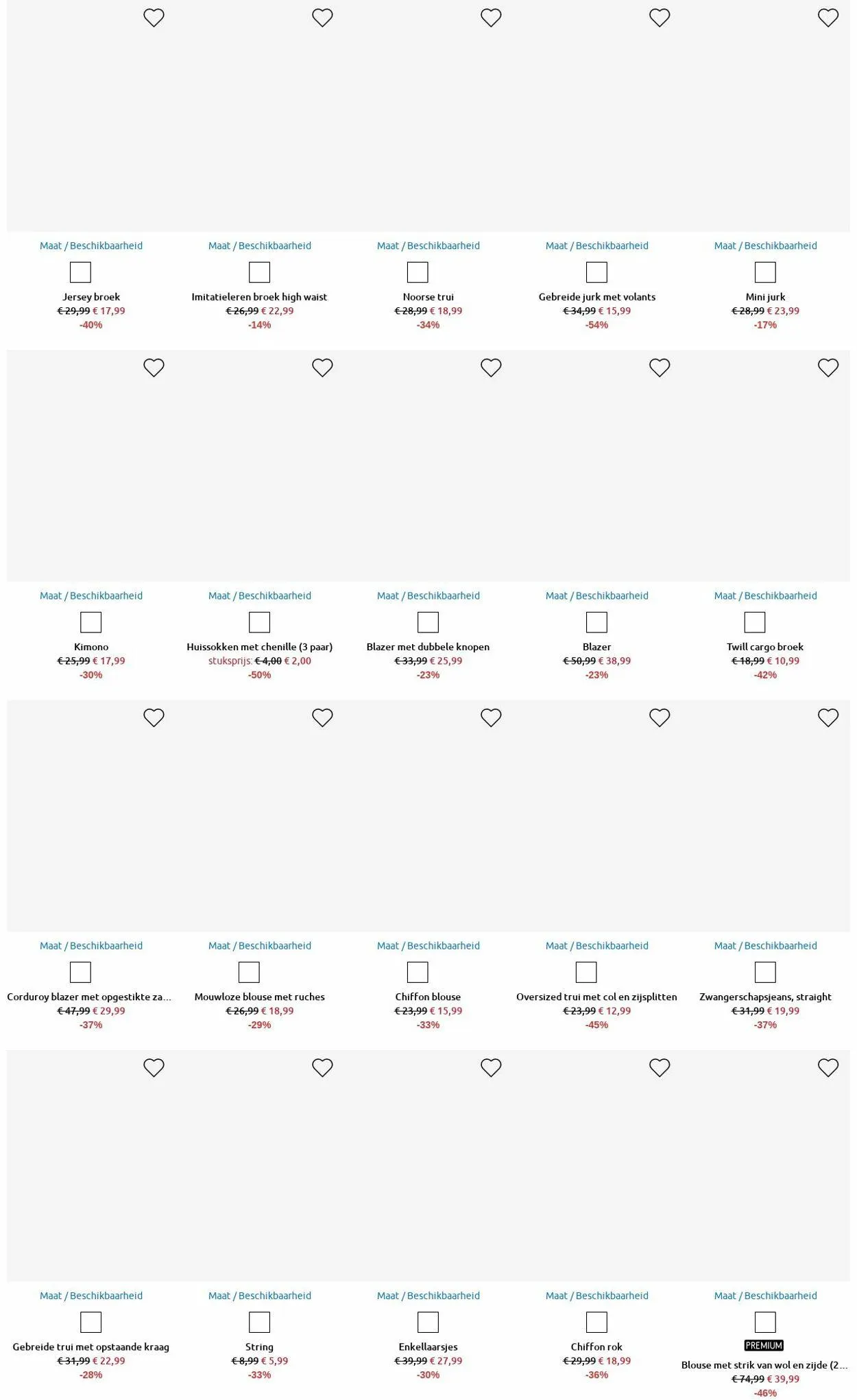 Bonprix Actuele folder van 27 januari tot 2 februari 2025 - Folder pagina 22