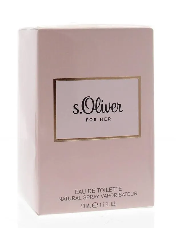 S Oliver For her eau de toilette spray 50 milliliter