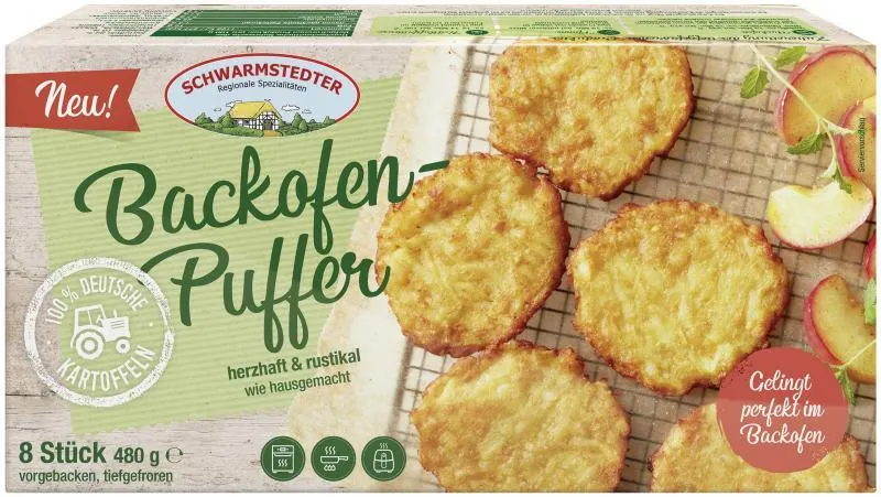 Schwarmstedter Backofen Puffer 480 g