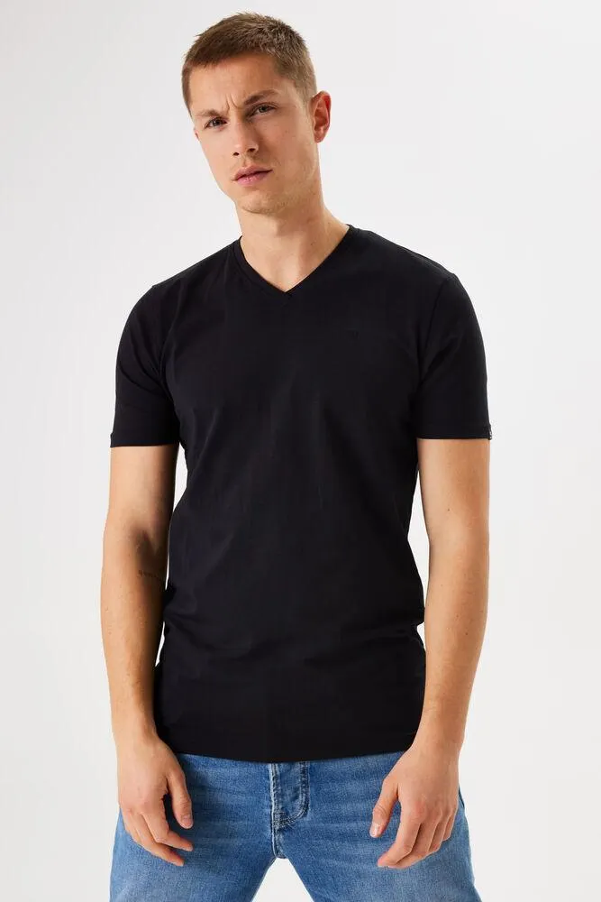 garcia basic t-shirt zwart