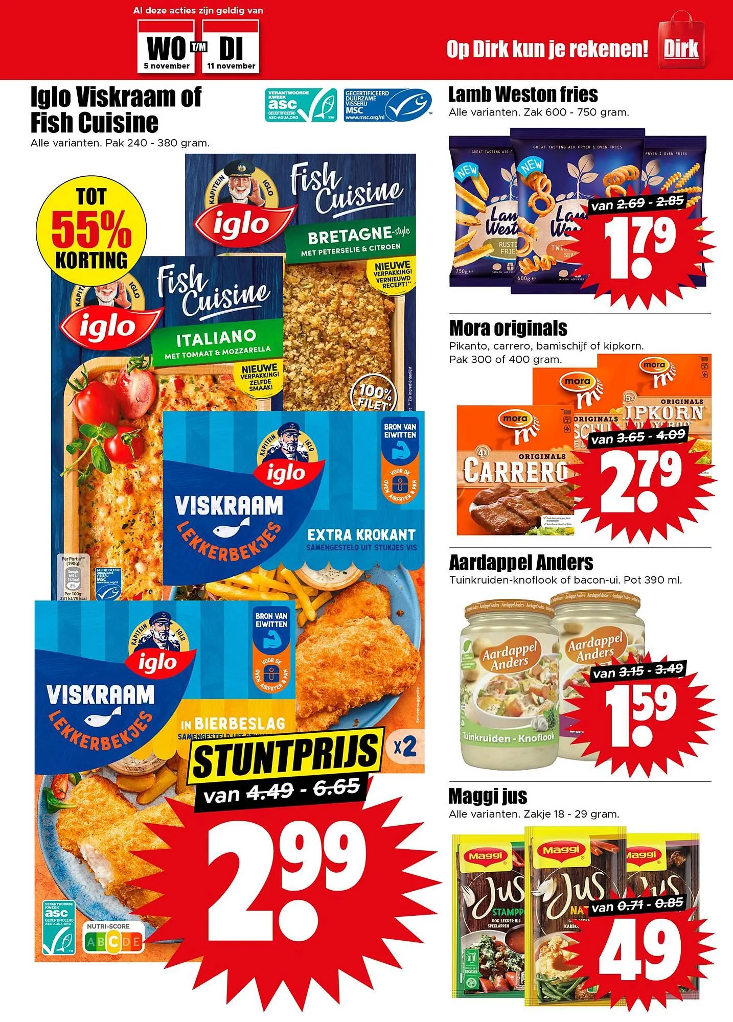 Dirk folder van 5 november tot 11 november 2025 - Folder pagina 17