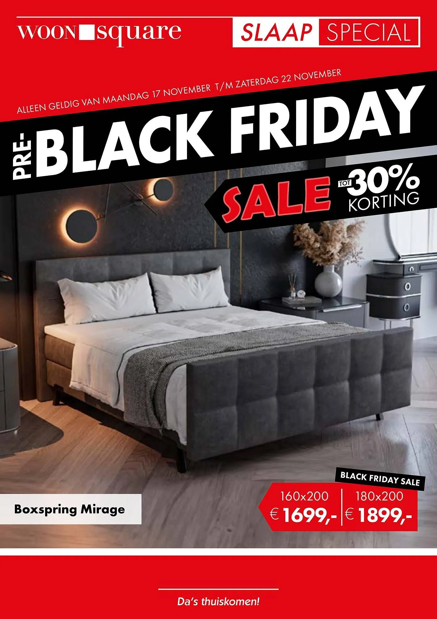 Woonsquare folder van 17 november tot 22 november 2025 - Folder pagina 1