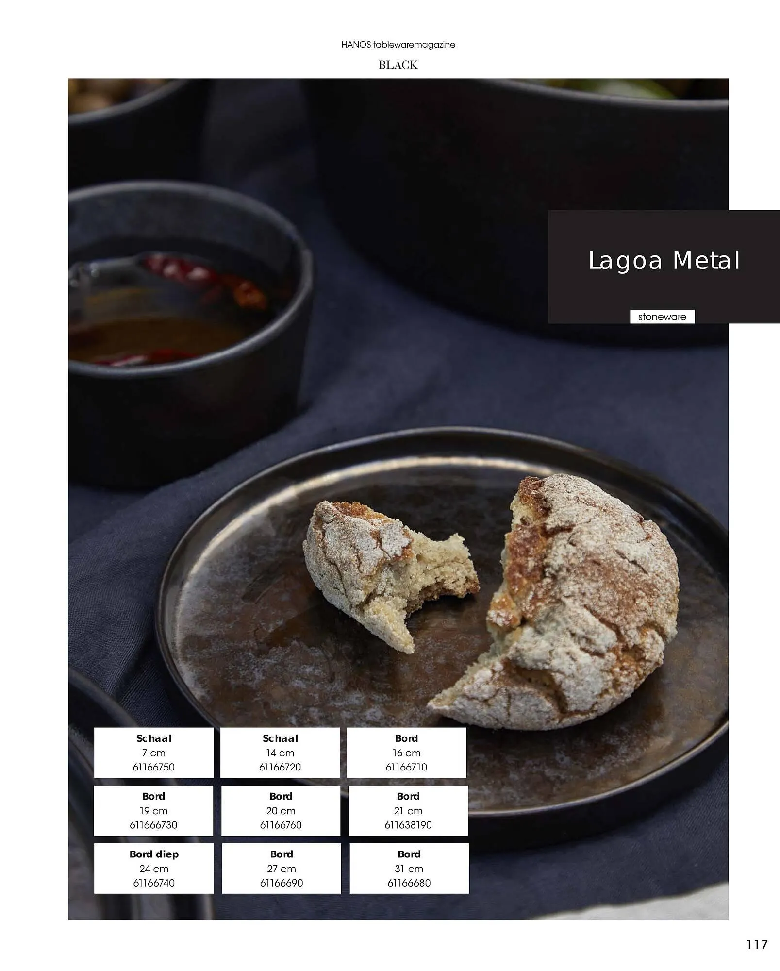 HANOS Tableware Magazine 2023-2024 van 1 januari tot 30 april 2024 - Folder pagina 117
