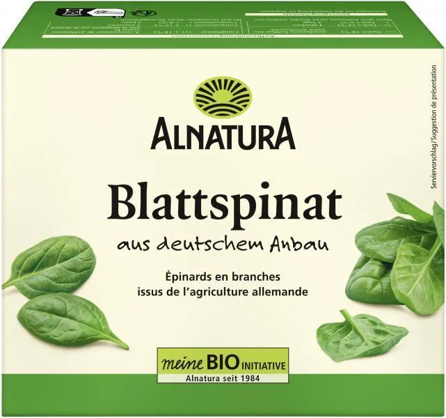 Alnatura Blattspinat 450 g