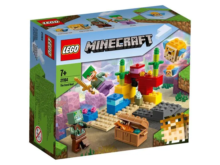 Lego Minecraft Minecraft™ Het koraalrif (21164)
